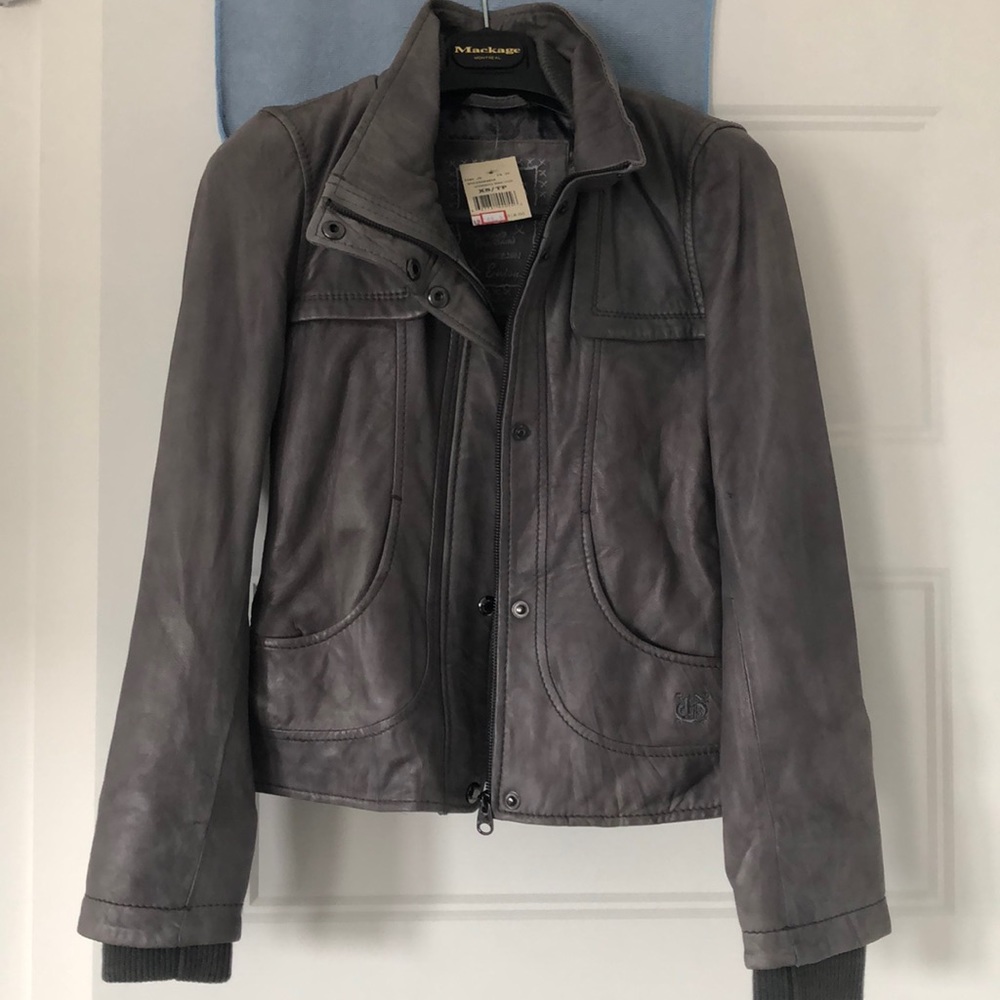 Guess leather jacket